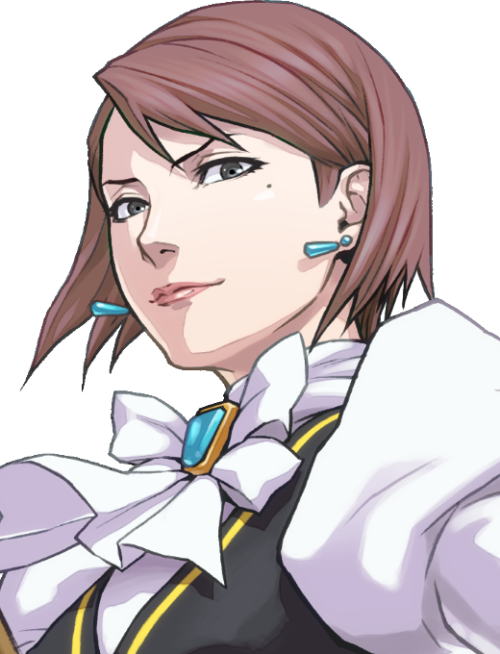 ninja-no-rose:i got bored and made Franziska vonkarma hair color edits, which one looks better?