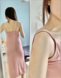 whatsinmycloset:Bodycon slit dresses for the night out! High slits to show off a little! 