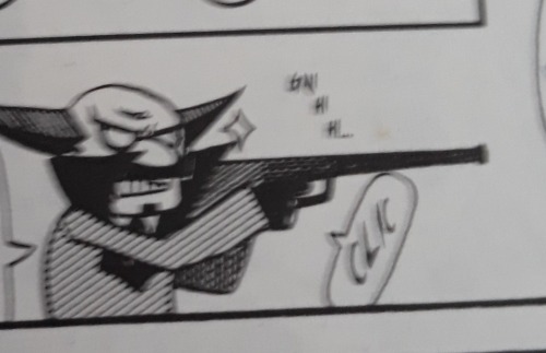 Don Paolo with a gun