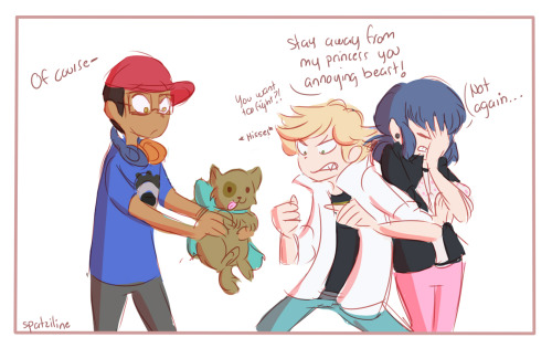 XXX spatziline:  Adrien is not a cat - Part 6 Oh photo