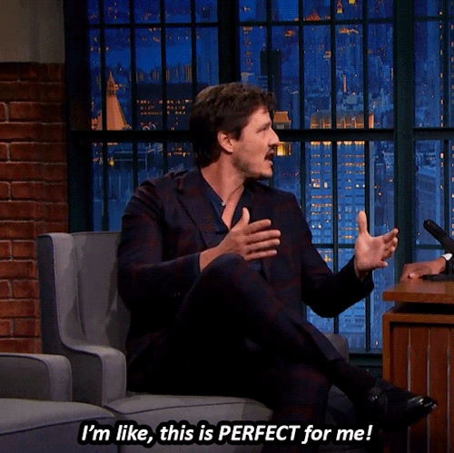 pajamasecrets:  Pedro Pascal describing Oberyn Martell.