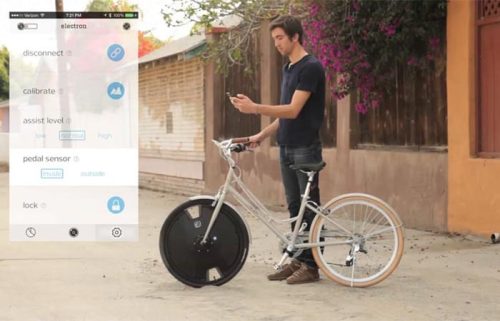 jebiga-design-magazine:  Electron Wheel | Transform Your Bike Into An Electric Bicycle  A while ago 