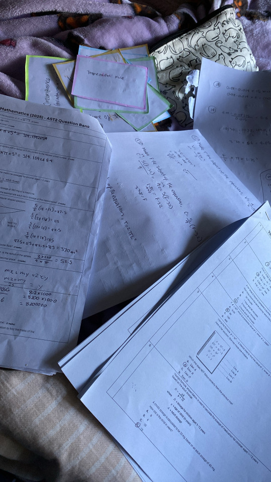 Maths Test 1st Period 😢