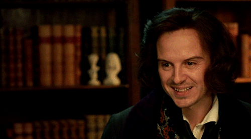 unkindness313:Andrew Scott as “A Great Man” Charles Dickens in Quacks.