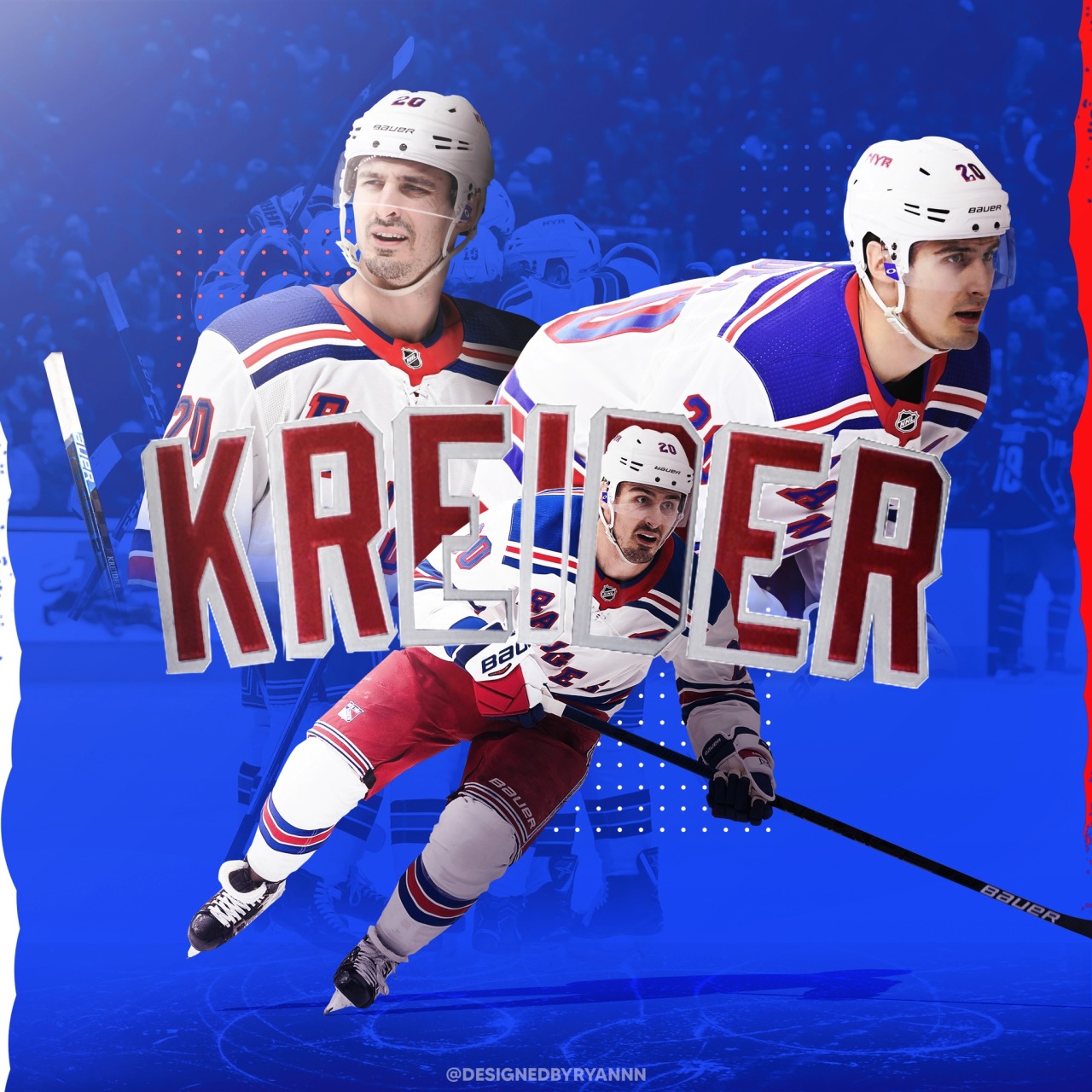 Download Chris Kreider Ice Hockey Goals Wallpaper