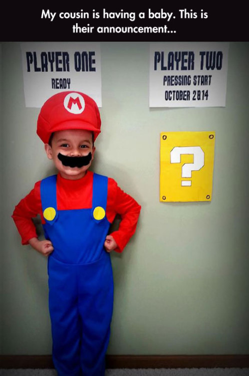 srsfunny:  The Best Baby Announcement Everhttp://srsfunny.tumblr.com/