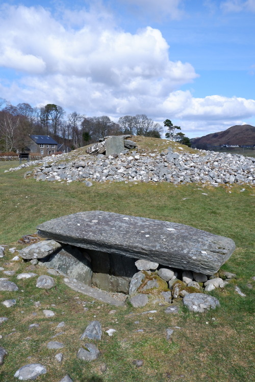 Nether Largie South Cairn, Kilmartin Glen, Argyll, Scotland, 1.4.18.One of the oldest monuments in t