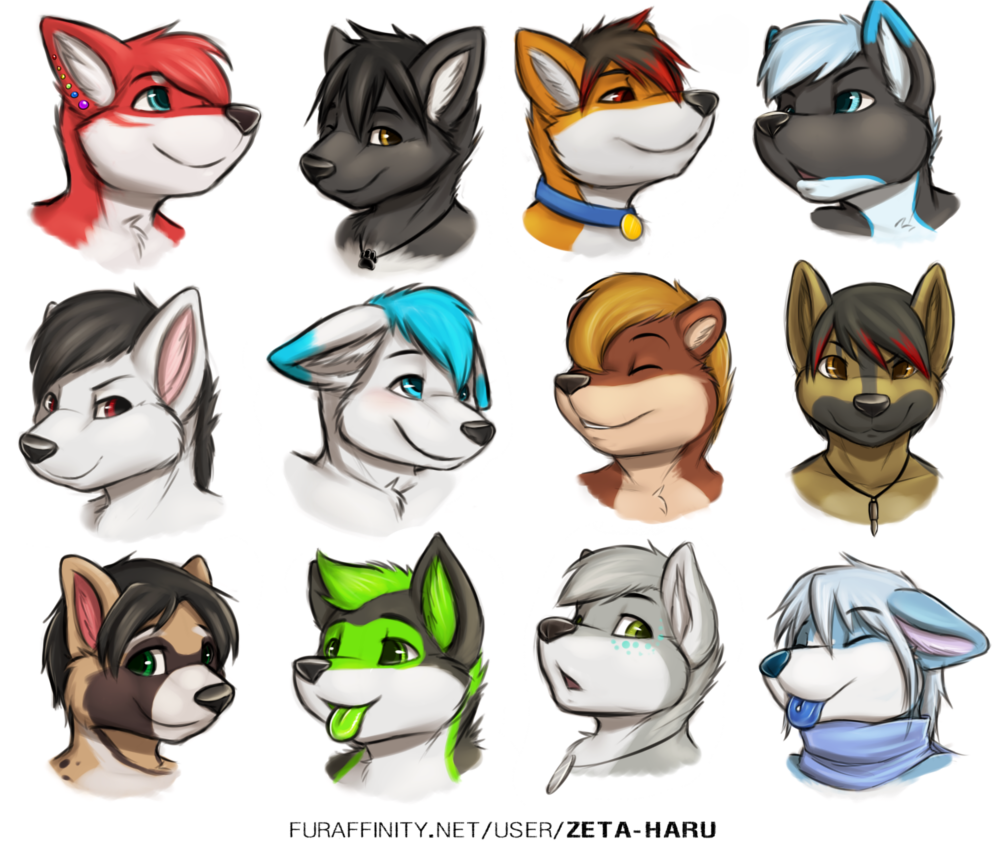 lilfoxxie:  furrydepot:  Headshot Sketches by Zeta-Haru  omg these are so cool where