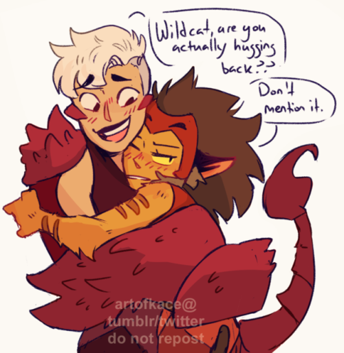 artofkace:I hope Scorpia gets lots of hugs for her b-day (or at least one very important one ;w;)