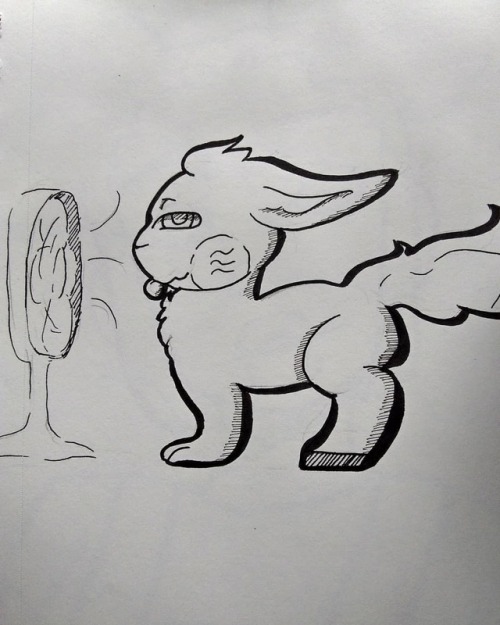 Inktober Day 10: Flowing #inktober #inktober2018 #traditonalart #fox #poison #vile #cute #myart #rvaartist