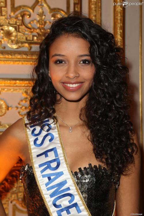 whiteboysdatingblackgirls:              Miss France 2014 Flora Co