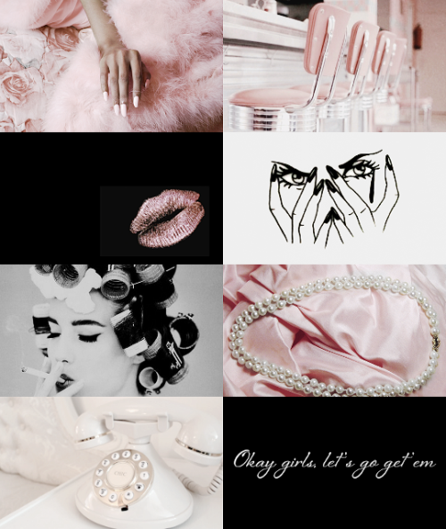 serenity-v:grease aesthetics - the pink ladies