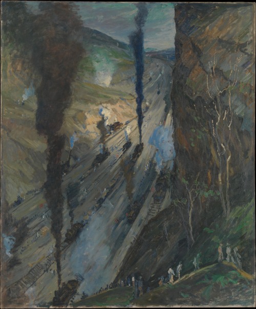 The Conquerors (Culebra Cut, Panama Canal), by Jonas Lie, Metropolitan Museum of Art, New York City.