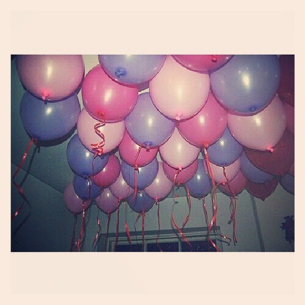 You always ask me to party #AwkwardObsession #Balloons