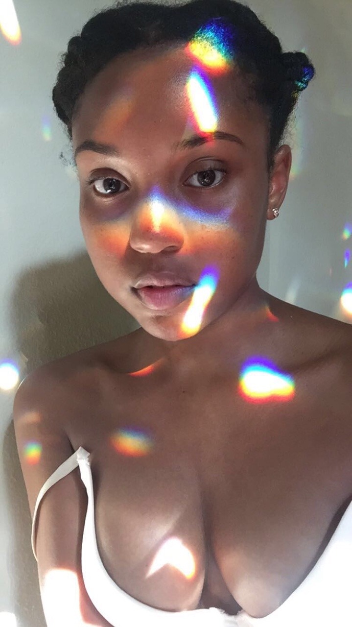 thesda:  when you literally actually glow like literally forreal like a prism or