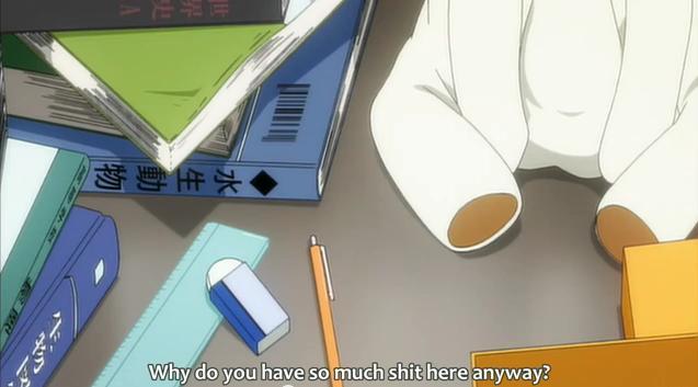 liladisco:  dicaeopolis:  let me just when rin is getting angry nitori is surprised but