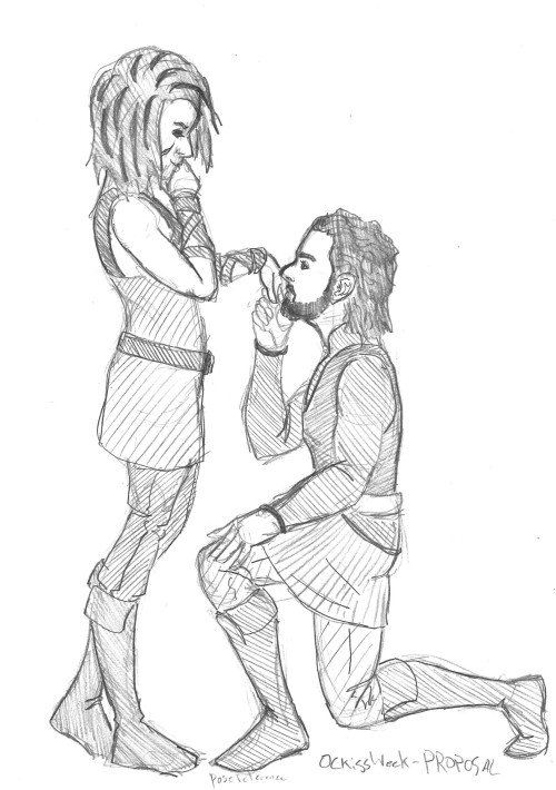 No story here either, just the Ranger Suna accepting a proposal from Asshur in my original fantasy s