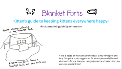 Sex-Kitten-Kittykat:  Murasaki-Koneko:kittensguidetokittenplay:blanket Forts!  