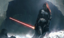 pixalry:  Girls of Star Wars Concept Art - Created by Wotjek Fus Read more about the project here.   Hell yeah.