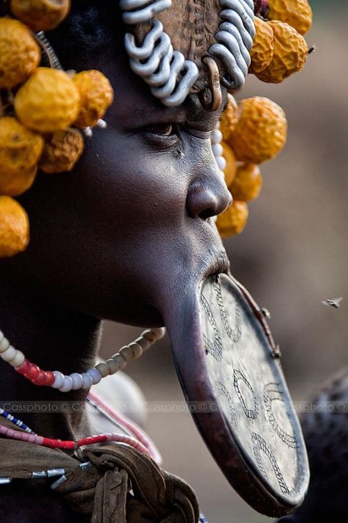 Women of the Mursi Tribe, Omo River Valley, Ethiopia