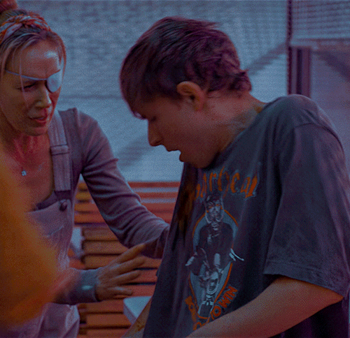 KYLE GALLNER as 'Benson' & JOHNNY BERCHTOLD as Randy Bradley
The Passenger (2023) · Film · Drama · Horror · dir. Carter Smith · [Gif Creator/Editor: k-wame.tumblr.com]
