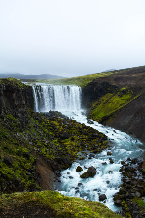 jackaphotography: The Waterfall with No Name… Rúdolf Highlands, IcelandJack .A. ©