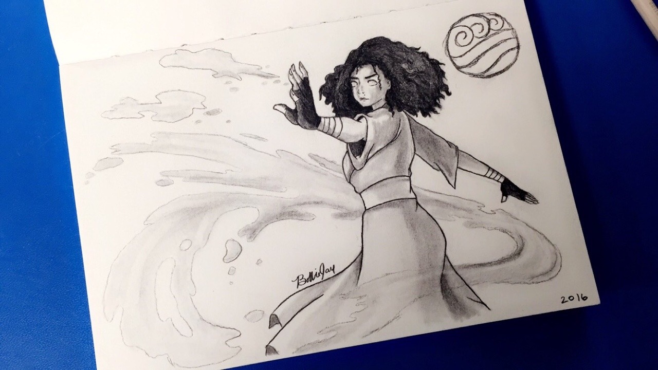 aviontheartist:  Here’s me in the avatar state 😊