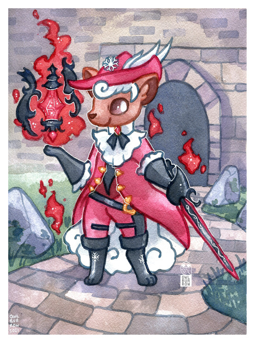  Vulpix Red Mage ❄️ 