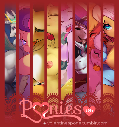 valentinespone:  Love is in the air!  As well as the faint smell of hay. Coming this February 14th is our Valentines Day P♥nies 18  Folio! This pack includes high quality artwork from many of your favorite MLP artists in the community: Pwny³ Cyancapsule