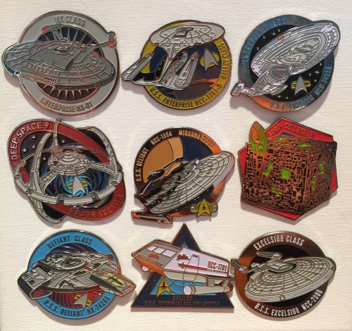 ds9vgrconfessions: 8of5: Latest pins from FanSets feature starships, characters, and more, from ever