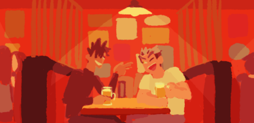 cupotoast: More Bokuroo doodles