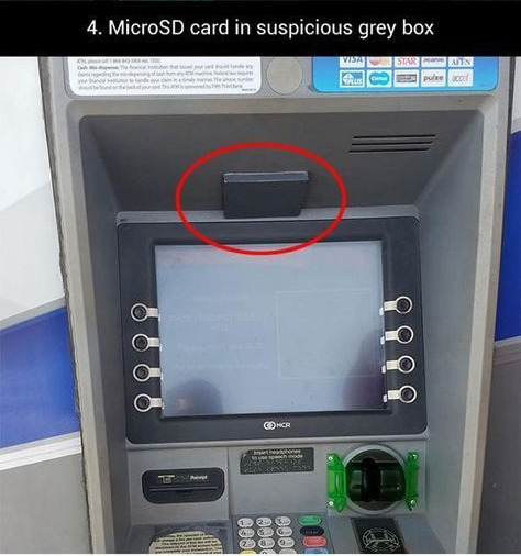 quinn-vica: catchymemes:   A side note, don’t use your bank card at the gas pump. More often than you want to consider the INSIDE of those machines have been compromised in a way the user cannot verify.Often this is with bluetooth enabled skimmers placed