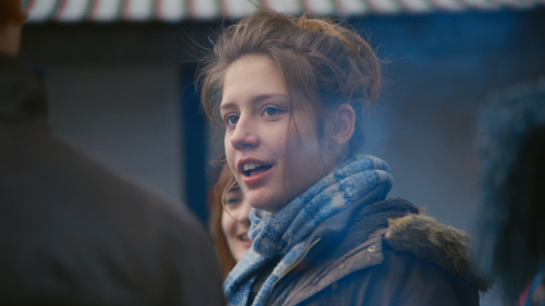 berlinparisnyc - Adèle Exarchopoulos as Adèle / Blue Is the...