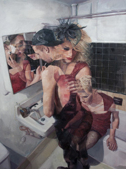 wetheurban:  SPOTLIGHT: Psychological Oil Paintings by Adam Lupton Canadian artist Adam Lupton’s gaze explores psychological and sociological struggles in modern society. Read More 