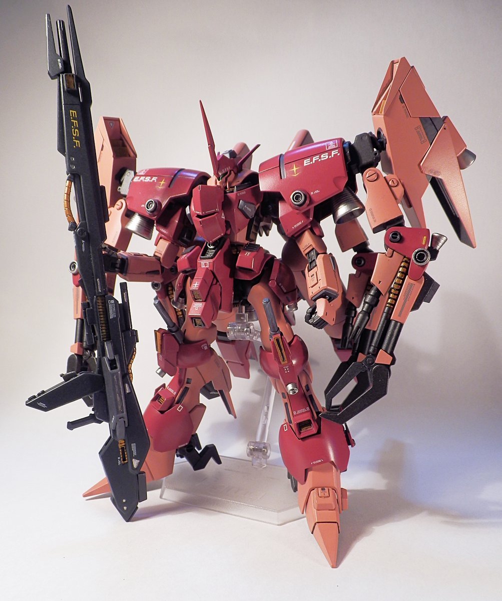 mechaddiction:  GUNDAM GUY: HG 1/144 Byarlant Custom [GBWC 2016 Japan] - Customized