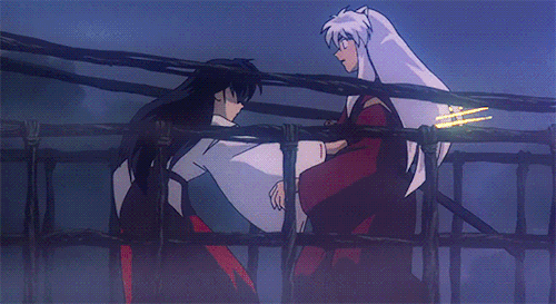 #inuyashaedit#oldanimeedit#anisource#dailyanime #affections touching across time #inuyasha#kagome higurashi #honestly whats this art uhh some scenes looked real fine and sweet and some were like watching legos