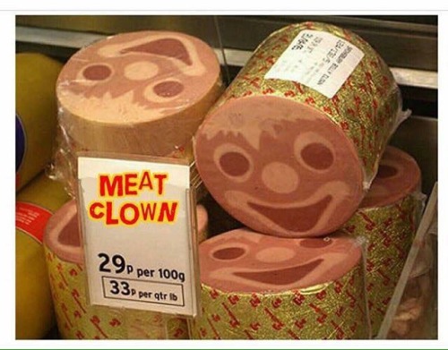 thingsthatcannotsaveyou: MEAT CLOWN CANNOT SAVE YOU