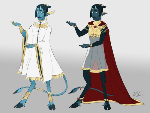 quick tiefling cleric design I worked on between commissions (about 45m)
