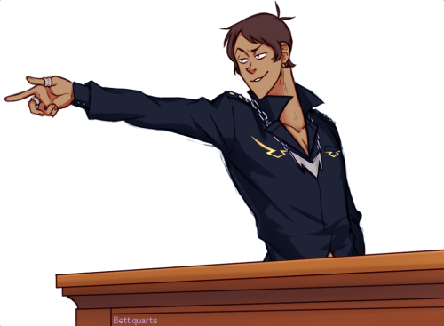 bettiquarts: lance: OBJECTION, your honor!judge: what is it? lance: the defense has a stupid ha