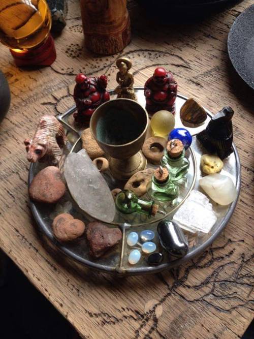 granny-witch:Some of my altars….