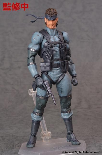 ohnoraptors:  今日から始まる東京ゲームショウ2014、コナミデジタルエンタテインメントブースにてfigmaソリッドスネークのデコマスを初公開！