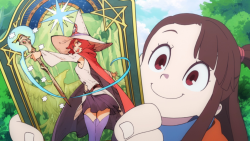 pkjd-moetron:  Little Witch Academia TV anime Ep.1 screenshots. [Source] 