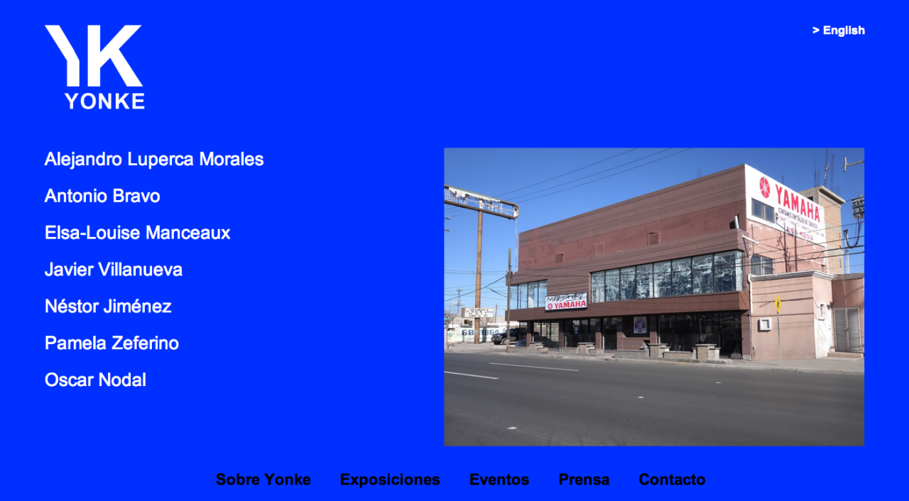 ¡YONKE ya tiene website! www.yonke.ch (CH, de Chihuahua)