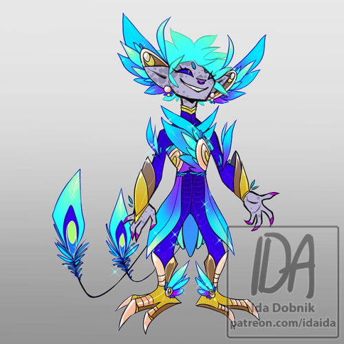 krizzakrizza: Finished ‘Feathers and Fur’outfit designs from the GW2 Sunday Class Stream