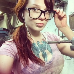 coraliasuicide:#workselfie #hiii :3 #nomakeup