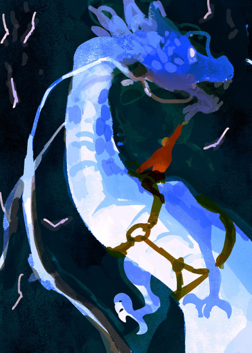 salamispots:Dragons and foxes