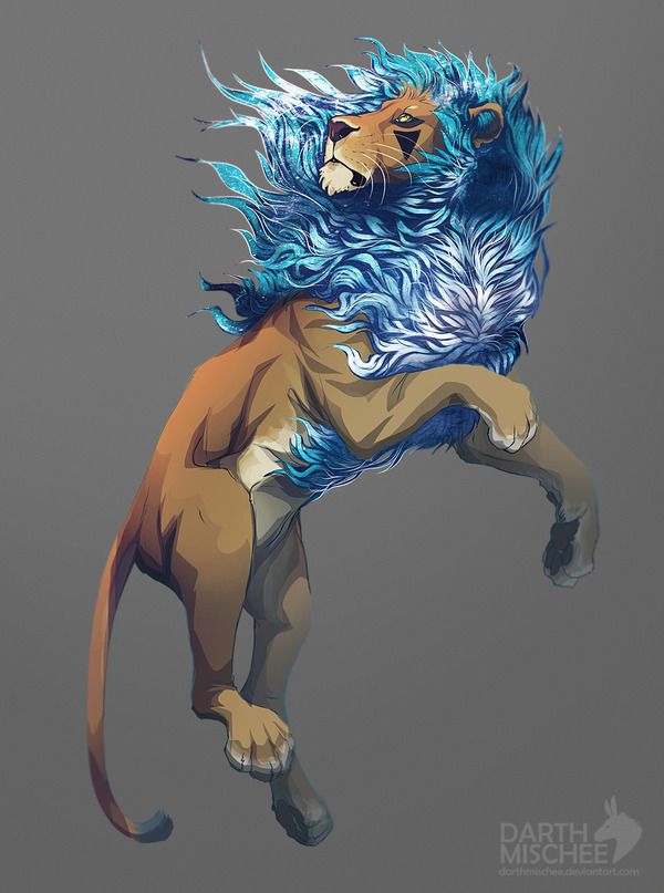 awesomedigitalart:  he carries the stars in his mane by Whiluna