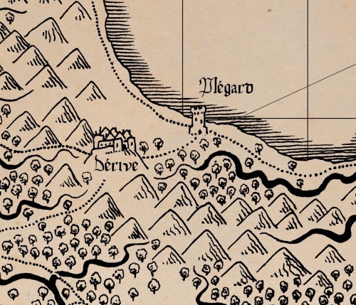 Map of HylenaDone for Elanndelh’s RPG Flenjyr. Hylena was owned by pirates until recently. The villa