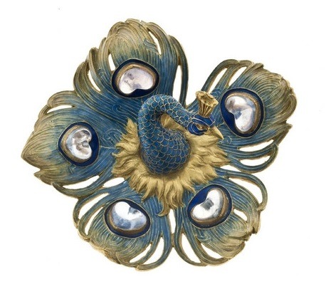 cair–paravel:Blue jewellery by René Lalique, late 1890s-early 1900s.