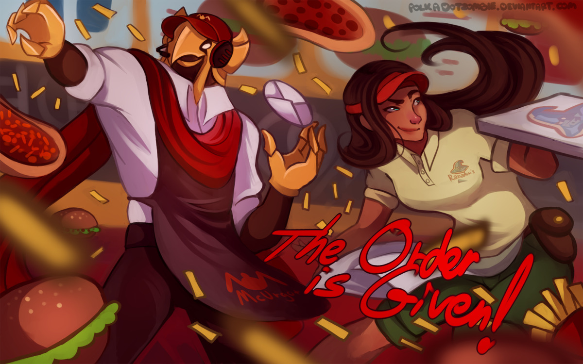 dotswap:  THE ORDER IS GIVEN Ft. Burgerboy Azir and Pizza delivery Sivir Can I get